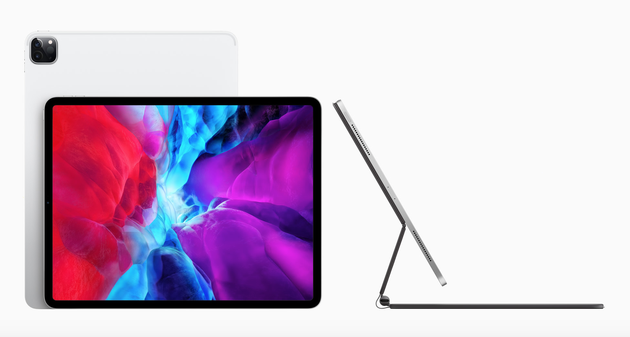 蘋果發(fā)新iPad Pro："浴霸"雙攝 還有帶觸控板的鍵盤